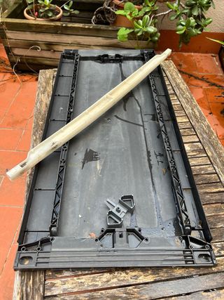 Armario exterior resina gris