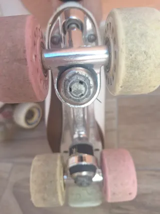 Patines artísticos profesionales blancos