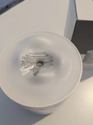 Humidificador H2O Blanco y Transparente