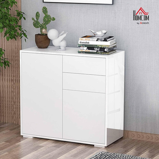 Mobiletto 2 Cassetti e 2 Ante, Apertura a Pression