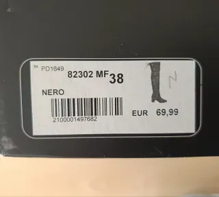 Stivali scamosciati Prima Donna neri