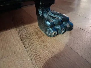 Vetrina antica primi '900 con vetri originali.