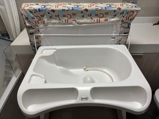 Bañera cambiador plegable para bebé