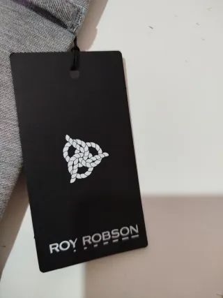 Traje Roy Robson gris talla 50 L color gris