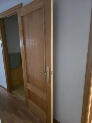 Conjunto puertas madera interior