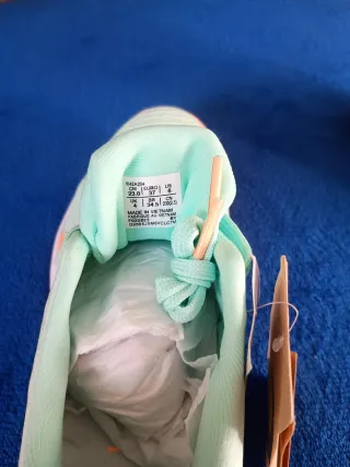 Zapatillas Asics Mujer Nuevas Verde/Naranja