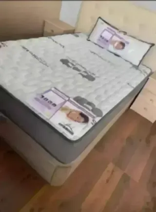 Canapé abatible y colchónes nuevos