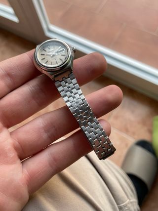 Seiko 5 Automático HI beat Esfera Blanca 25mm