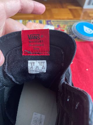 Vans originales Sk8-Hi Negras