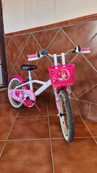 Bicicleta Niña Btwin 16 Rosa
