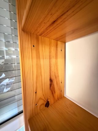 Librería pino macizo