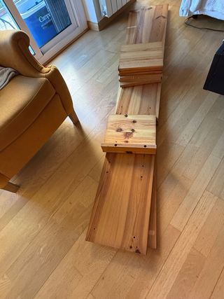 Librería pino macizo