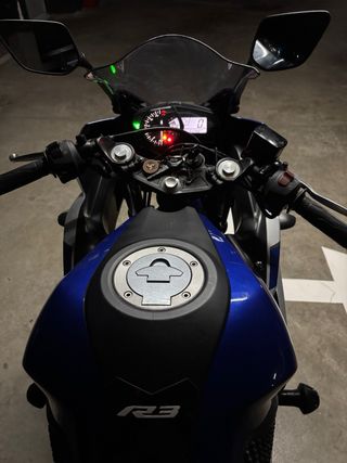 Yamaha R3 y mono rtech a estrenar