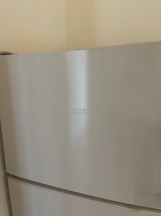 Nevera Liebherr blanca