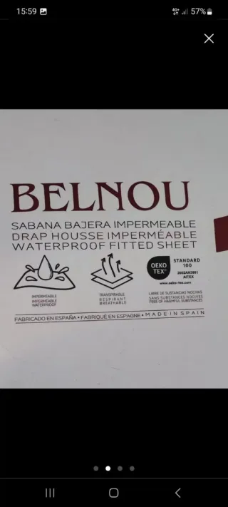 Funda colchón Tencel 105x200+30cm