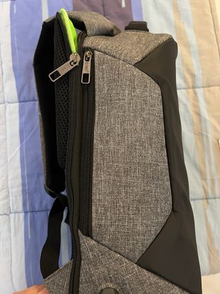 Zaino Kono porta PC nero/grigio