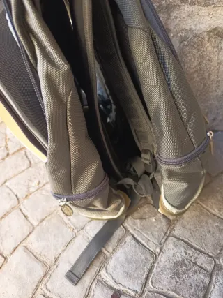 2 Mochilas STRIDA Gris Naranja