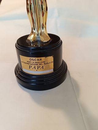 Oscar Miglior Papà Statuetta