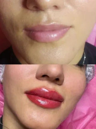 Labios perfectos y sin maquillaje