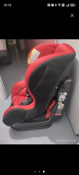 Silla Coche Ferrari Grupo 2 Roja