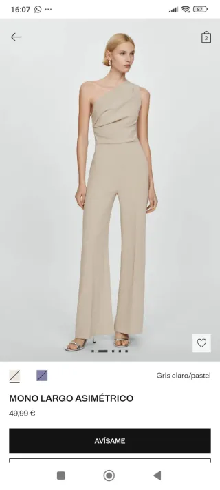 Mono elegante Mango talla M