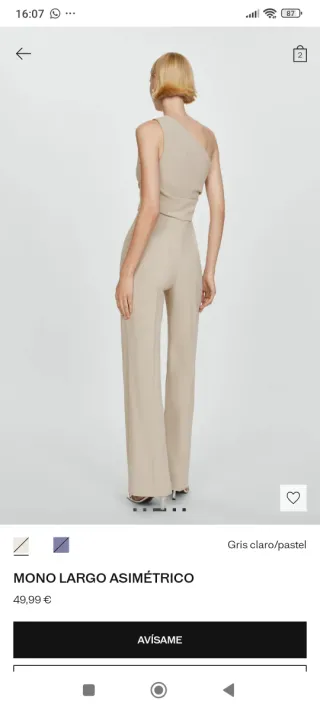 Mono elegante Mango talla M