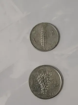 4 Monete Italiane Varie Annate