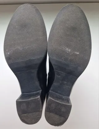 Botines negros tacón mujer talla 39