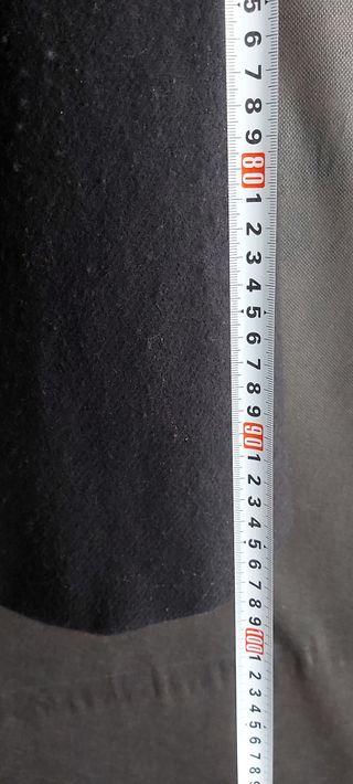 Abrigo Zara Negro Talla S