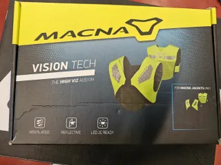 Chaleco Macna Amarillo y Negro