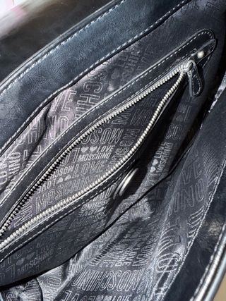 Bolso Love Moschino Piel Negro