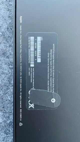 Apple Watch SE 44mm Space Gray