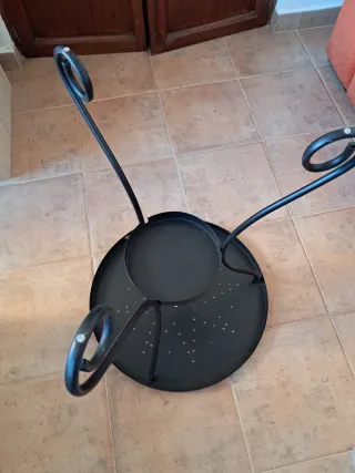 Mesa auxiliar redonda Ikea