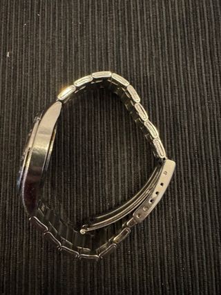 Seiko Cronografo Quarzo Vintage Blu/Argento