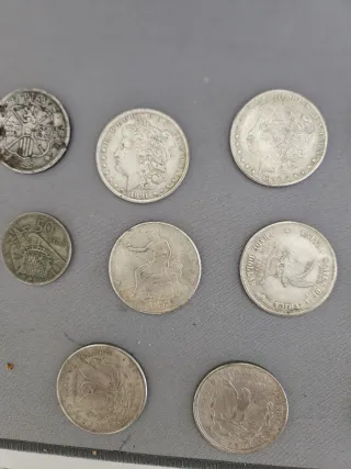 Lote 26 Monedas de  América españolas