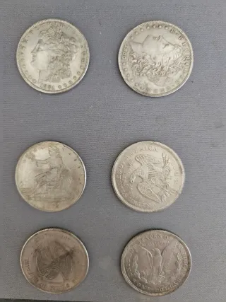 Lote 26 Monedas de  América españolas