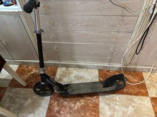 Patinete plegable negro