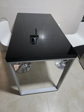 Barra Cocina NEXO + 2 Taburetes Regulables