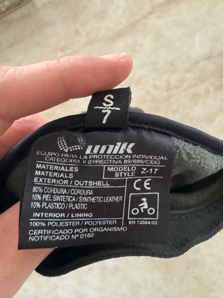 Guantes Moto Mujer Negros