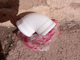 Codo 100mm para chimenea