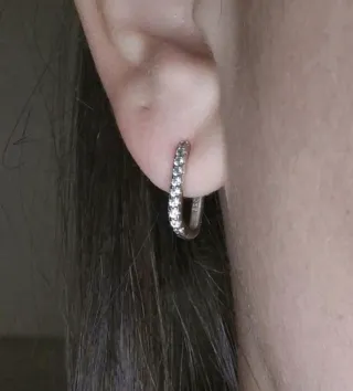 Orecchini Argento Sterling 925 Zirconi