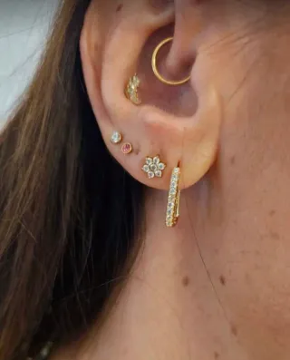 Orecchini Argento Sterling 925 Zirconi