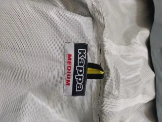 Giacca Kappa Antipioggia Grigio/Gialla