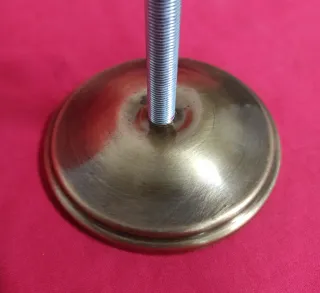 PLATILLOS LATON LAMPARA ANTIGUA