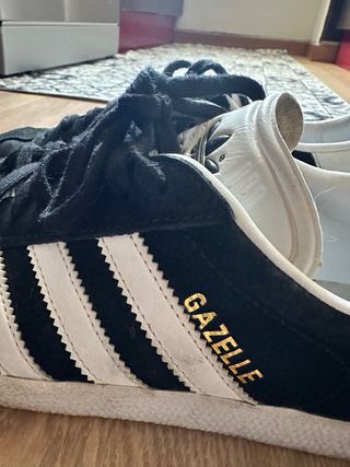 Adidas Gazelle negras Talla 41 y 1/3