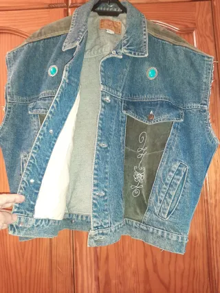 Chaleco Vaquero Ante Talla L/XL Unisex