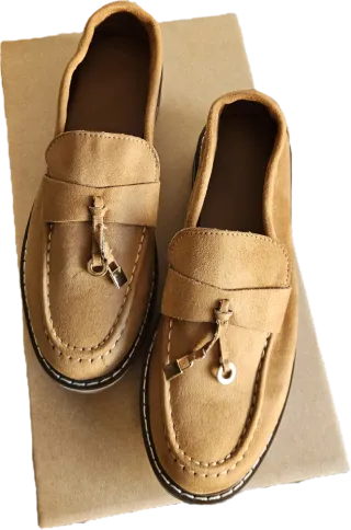 Zapatos Valverde Mujer Marrones y Dorados sin usar