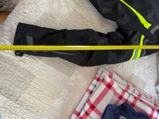 Chaqueta Moto Bela Negra y Flúor