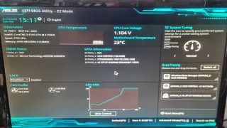 PC Asus I3-6100 4GB DDR4 120GB SSD + 500GB HDD