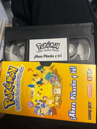 VHS Pokémon Edición Especial Pikachu